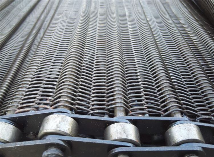 Cyflwyno gwybodaeth amrywiol am belt mesh metel